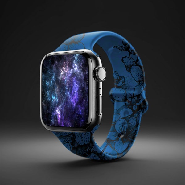 Mockup | Apple Watch | Customizable Watch Face | Smartwatch Display | PSD  | AI generated