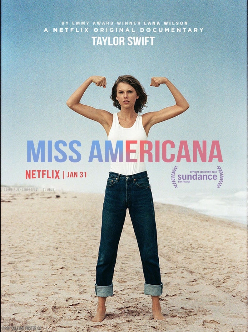 Miss Americana Documentary Poster Print Fanart Etsy