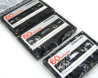 Vintage ToneMaster Cassette Tapes – Sealed 3-Pack, 60-Minute Type I