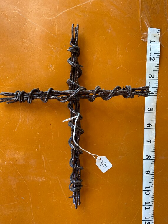 Barbed sale wire cross