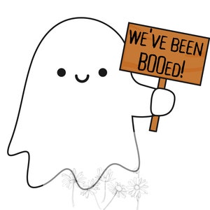 Halloween Printables You've Been Booed Fun Halloween Game Halloween Activity Easy to Print and Share INSTANT DOWNLOAD image 3