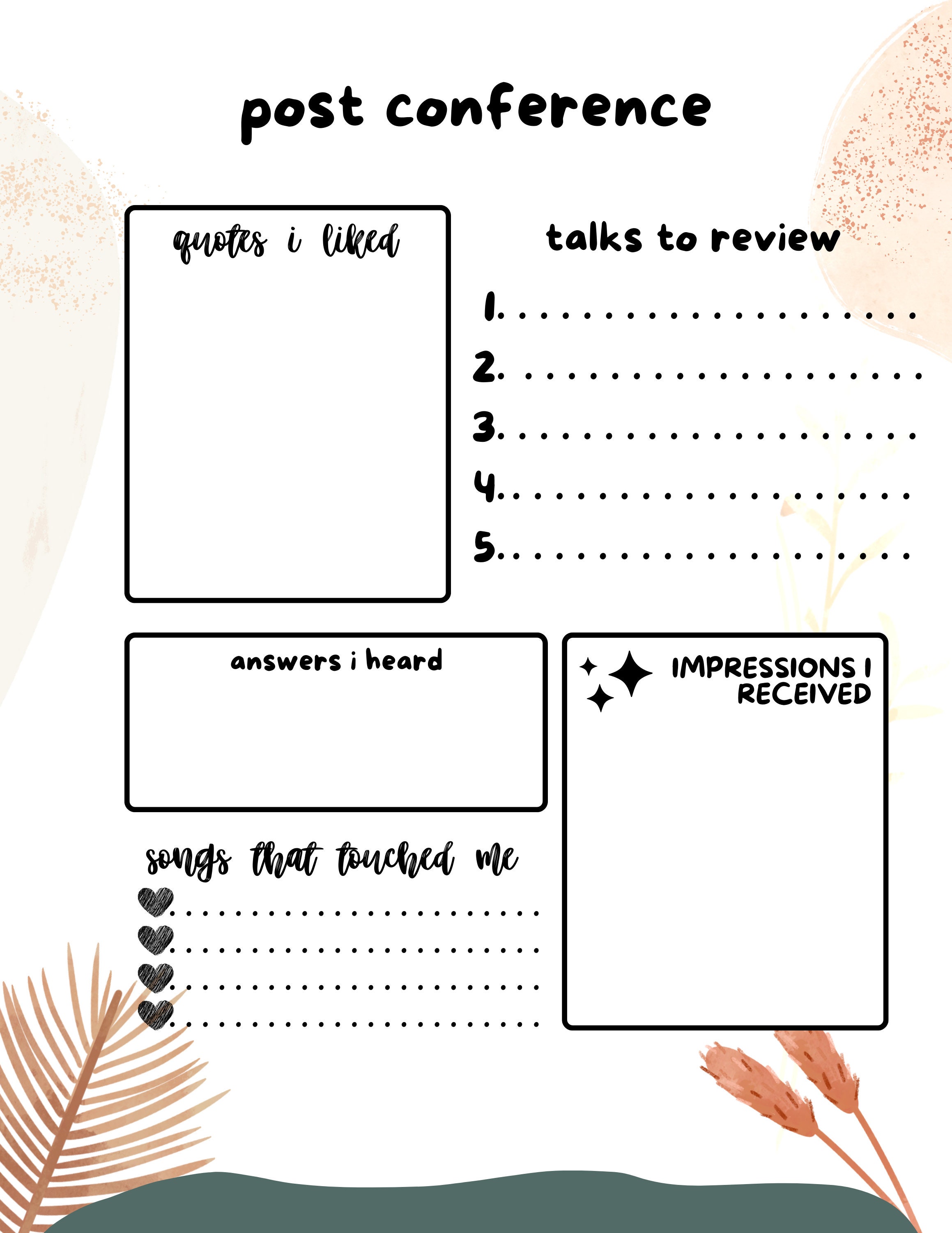 GENERAL CONFERENCE Packet Fall Edition - Adult/youth Activity Packet ...
