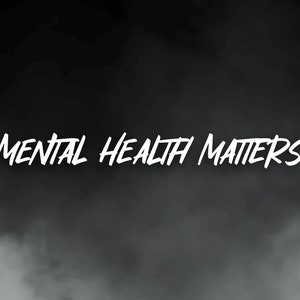 Mental Health Matters Vinyl Decal ‧ Customisable Car Sticker ‧ Silver, Gold, Holographic, Chrome, Sparkle & More!