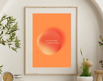 Inspirational Quote Print | Life and Love Affirmation (Digital Download)
