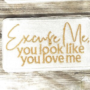 Excuse Me Patch: Iron On Trucker Hat, Country Song special hat