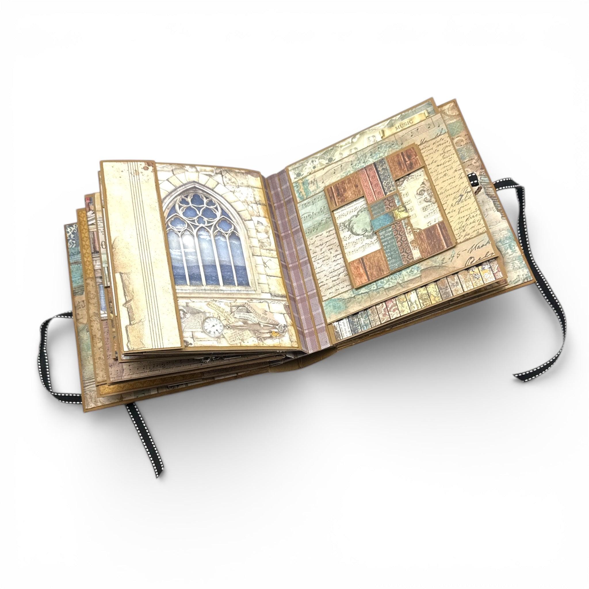 Mini Fake Books Handcrafted Vintage Faux Book Inspired Mini Album - Etsy