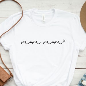 Mom Mom Shirt for Grandma, Mom Mom Gifts From Grandchildren, Mom Mom Grandma Shirt, Grandma Gifts, Favorite Mom Shirt, Mom Mom To Be Shirt