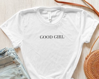 T-shirt bonne fille, chemise de lecture drôle, amateur de livres épicés, T-shirt livresque, chemise impertinente inspirante, T-shirt ras du cou Smut Reader