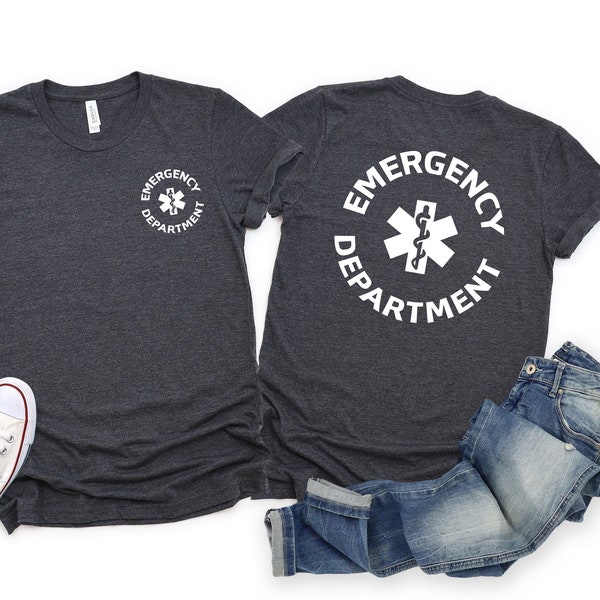 Emergency Department Nurse Shirt, ER Nurse Shirt, Emergency Medicine Nurse, Emergency Nurse Gift, Emergency Room Shirt, RN Shirt, Nurse Gift