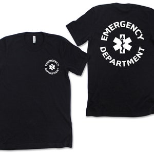 Emergency Department Nurse Shirt, ER Nurse Shirt, Emergency Medicine Nurse, Emergency Nurse Gift, Emergency Room Shirt, RN Shirt, Nurse Gift image 2