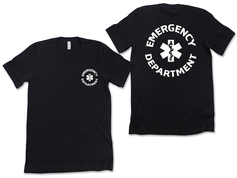 Emergency Department Nurse Shirt, ER Nurse Shirt, Emergency Medicine Nurse, Emergency Nurse Gift, Emergency Room Shirt, RN Shirt, Nurse Gift image 2
