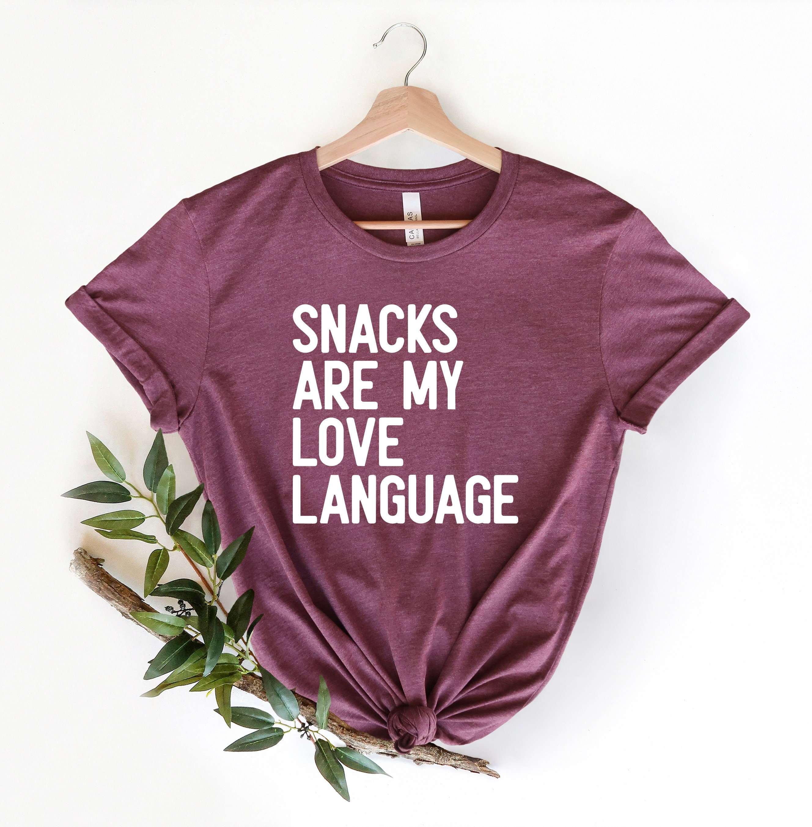 Snacks Are My Love Language Shirt, Funny Fact Shirt, Funny Toddler Shirt, Western Valentines Day, Cute Valentines Day Tee, Boys Toddler Tee