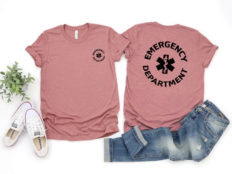 Emergency Department Nurse Shirt, ER Nurse Shirt, Emergency Medicine Nurse, Emergency Nurse Gift, Emergency Room Shirt, RN Shirt, Nurse Gift image 5