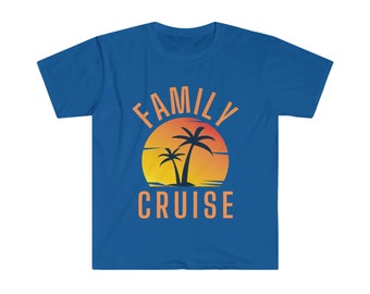 Family Cruise Shirt / Cruise Shirts For The Family / Softstyle and Unisex / Cruise / Family Cruise / Matching Family Tees