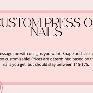 Custom Press On Nails