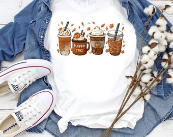 Cute Halloween Fall Coffee Shirt