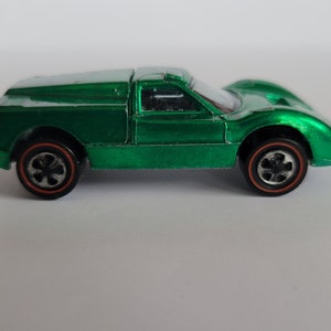 Hot Wheels Redlines 1968 &quot;FORD J-CAR&quot; Green