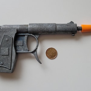 Vintage 50er Jahre "Lone Star" Water SPUD Gun (Metall) Made in England