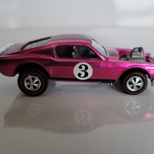 Hot Wheels Redlines 1971 &quot;Boss Hoss&quot; Hot Pink
