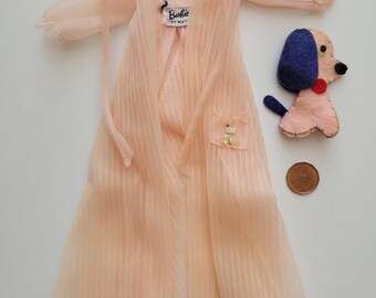 Tenue Vintage Barbie - Robe Rose Pour L'école Pensionnat, Collection Mattel