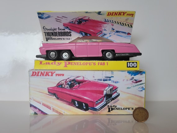 Dinky Toys - Lady Penelope's Fab 1 Thunderbirds Car - Etsy
