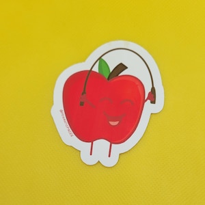 Antwan the Apple Vinyl Sticker