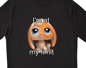 T-shirt Fille Littlest Pet Shop - Taille 10 Ans - Manches Longues - Noir - Occasion En Parfait état