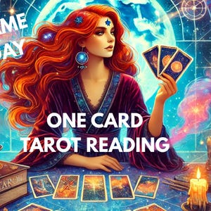 Geestbericht op één kaart|Tarotlezen|Gedetailleerde lezing|Lezen op dezelfde dag|Psychic reading