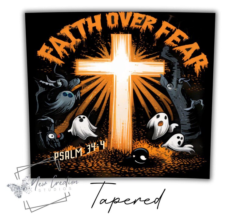 Life is Scary Without Jesus PNG Christian Halloween Png, Sublimation