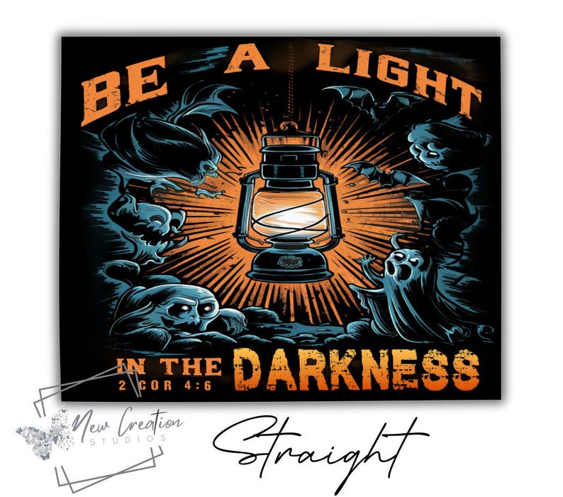 Life is Scary Without Jesus PNG Christian Halloween Png, Sublimation