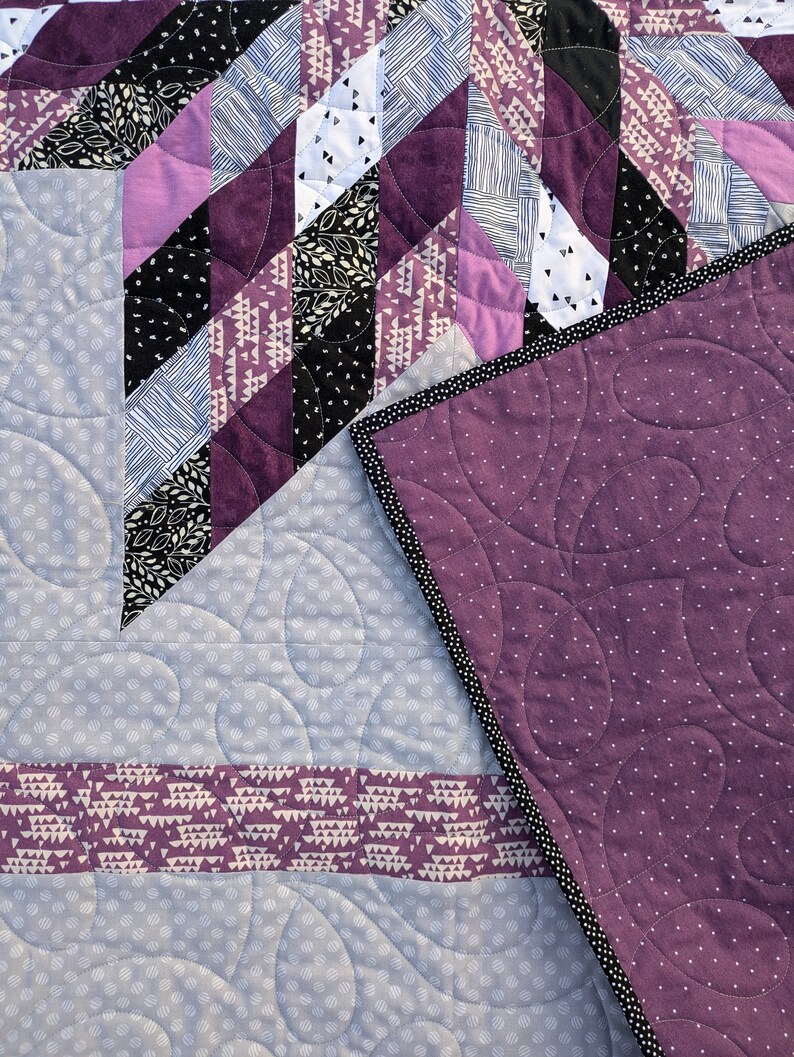 Handmade Star Quilt / Modern Star Quilt / Patchwork Lone Star Quilt