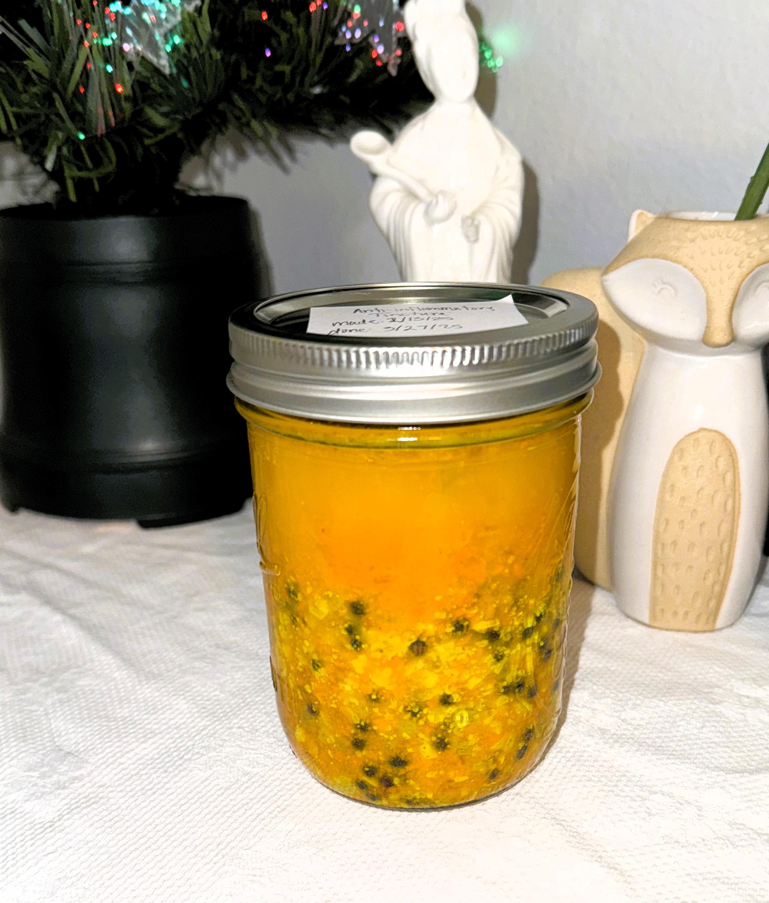 Teinture anti-inflammatoire