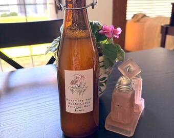 Rosemary and Apple Cider Vinegar Hair Tonic
