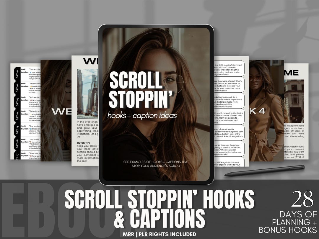 Scroll Stopping Hooks for Social Media Growth | Digital Marketing ...