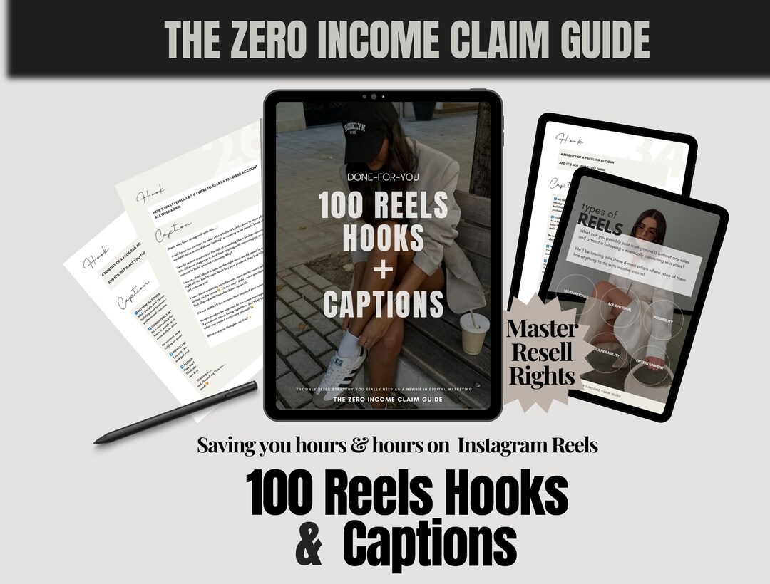 Done for You Hooks and Captions for Social Media | Digital Marketing ...