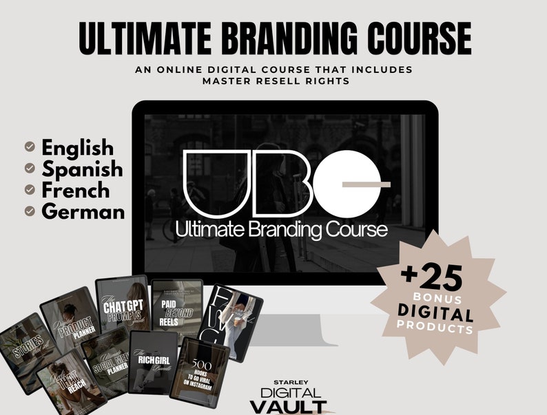 MRR Course UBC Ultimate Branding Course Master Resell Rights