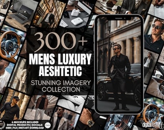 Men’s Luxury Stock Images, Masculine Aesthetic Stock Photos, Faceless Digital Marketing, MRR, Male Aesthetic, Entrepreneur Lifestyle, Luxe