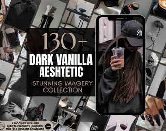Dark Vanilla Faceless Photos | Images for Social Media | Digital Marketing | Moody Stock Images | PLR & MRR | Luxury Life | Luxury Life
