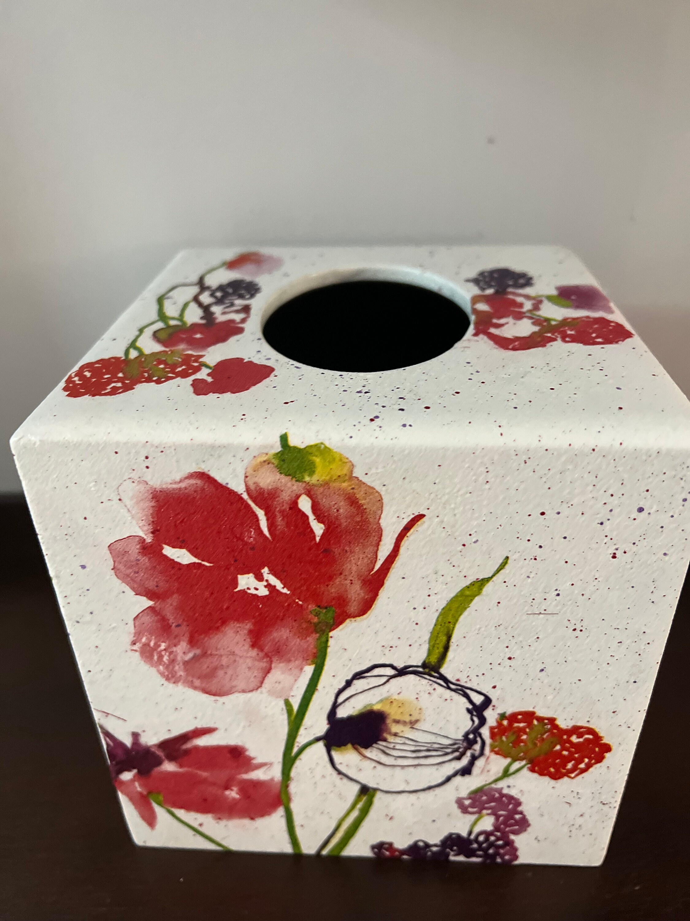 Decoupage Tissue Boxes Etsy