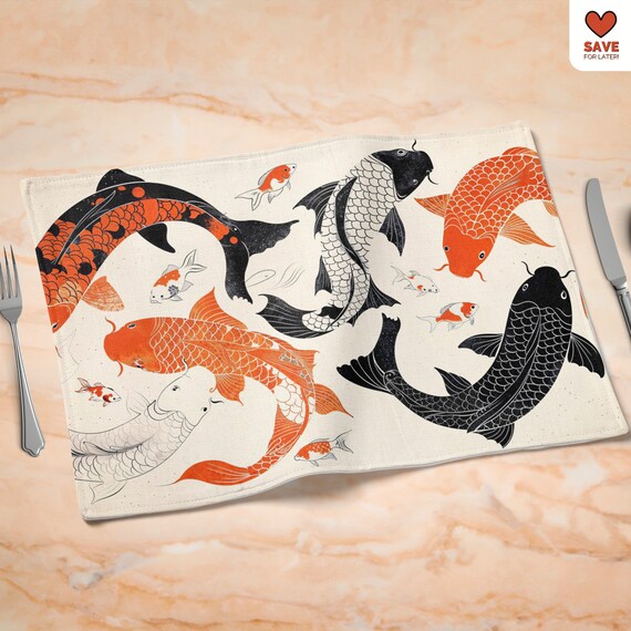 Koi Placemat Koi Placemat