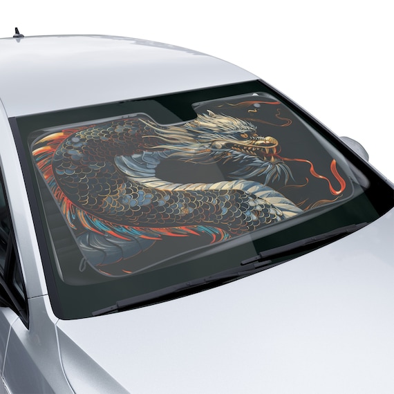Car Windshield Sun Shade Umbrella Car Shade Front Windshield Cover Sun Visor Foldable Automotive Windshield Sunshades Brella-s Various Heat Insulation Shiel-d For Car SUV UPF50+ (Large,55''X31