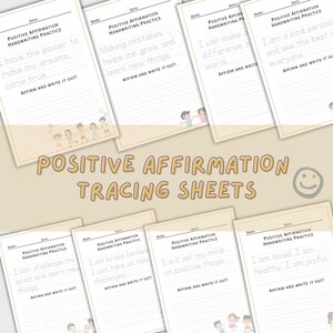 Positive Affirmation Arbeitsblatt, Wachstum Mindset, druckbare Kleinkind Arbeitsblätter, Vorschullehrplan, Vorschularbeitsblätter, Kindergarten