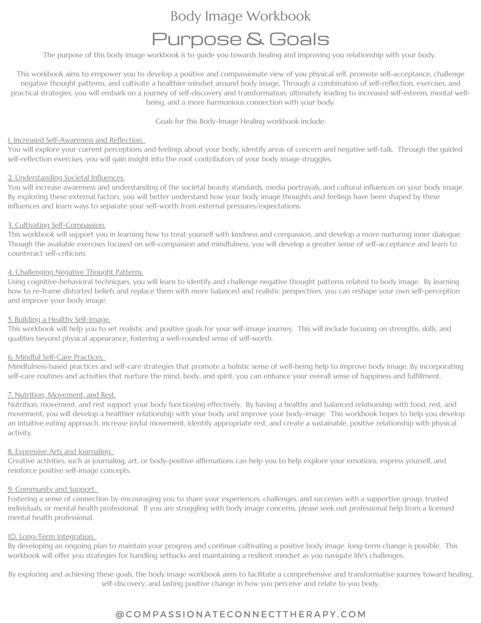 Self Acceptance Workbook:  Body Positive Practices - 3vy67r1