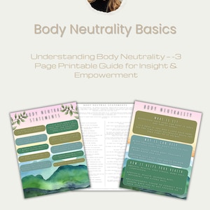 Gids voor lichaamsneutraliteit, zelfacceptatieverklaringen (digitale download)