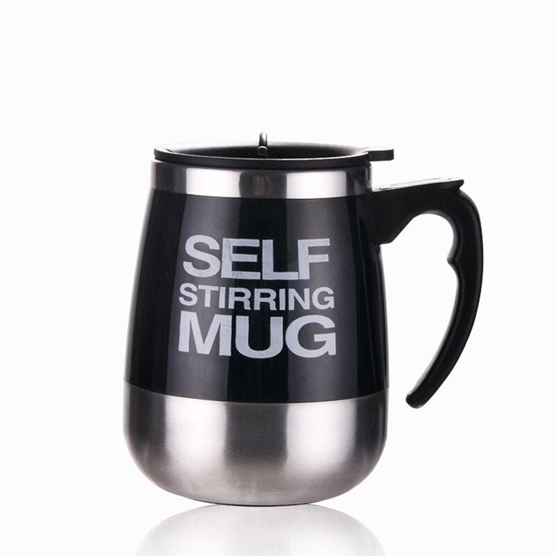 Self Stirring Coffee Mug,KittBaby Rechargeable Stainless Steel