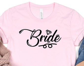 Bride Squad Shirt, Bridal Party Wedding Gift