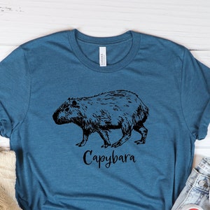 Capybara Shirt, Cute Capybara Shirt, Capybara Tee, Capybara Sweatshirt, Rodent Shirt, Funny Shirt, Meme Shirt, Retro, y2k, Vintage shirt