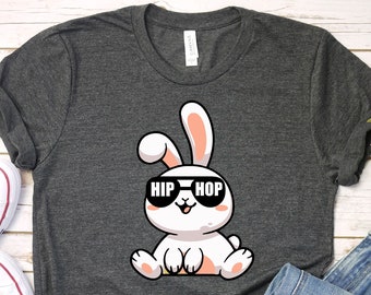 Hip Hop Easter Easter Bunny Shirt, Easter, Easter Bunny Shirt,Kids Easter Shirt, Cute Easter Shirt,Easter Day Shirt, Easter Bunny Shirt