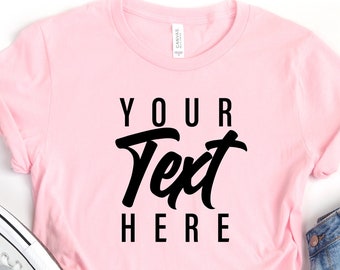 Custom Text Shirt: Personalized T-Shirt