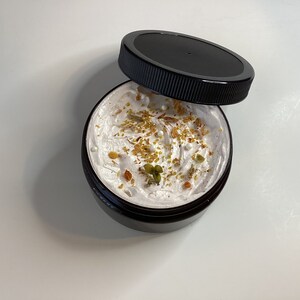 Bubbly Silk Shower Soufflé, shower butter, foaming sugar scrub, whipped soap 8oz.